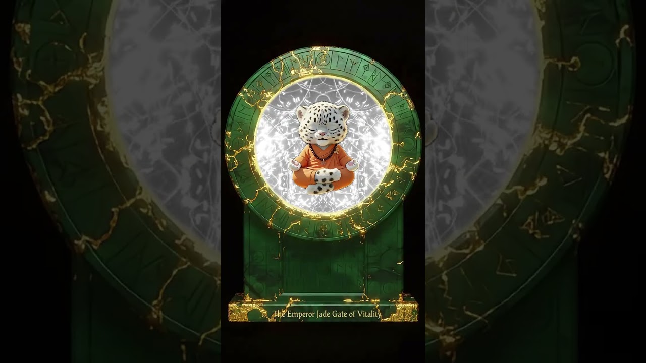 Zen Buddies | Emperor Jade Gate of Vitality | 12-Minute Grounding Meditation | Monk Shiro | Chime