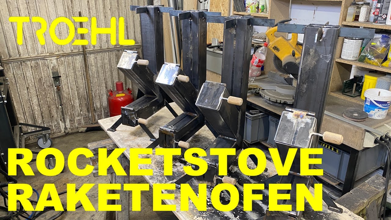 Building a Rocketstove - Raketenofen für Anfänger