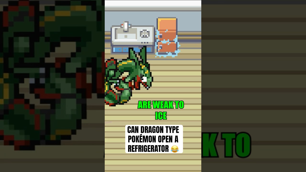 Can Dragon Pok&eacute;mon open a refrigerator 😂 #pokemon #shorts