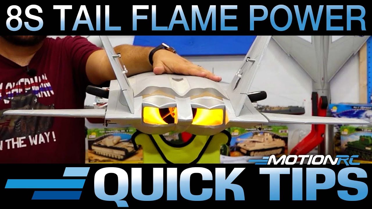 Ускоряем свой Freewing Tail Flame с помощью 8-мм крыльев | Советы | Motion RC