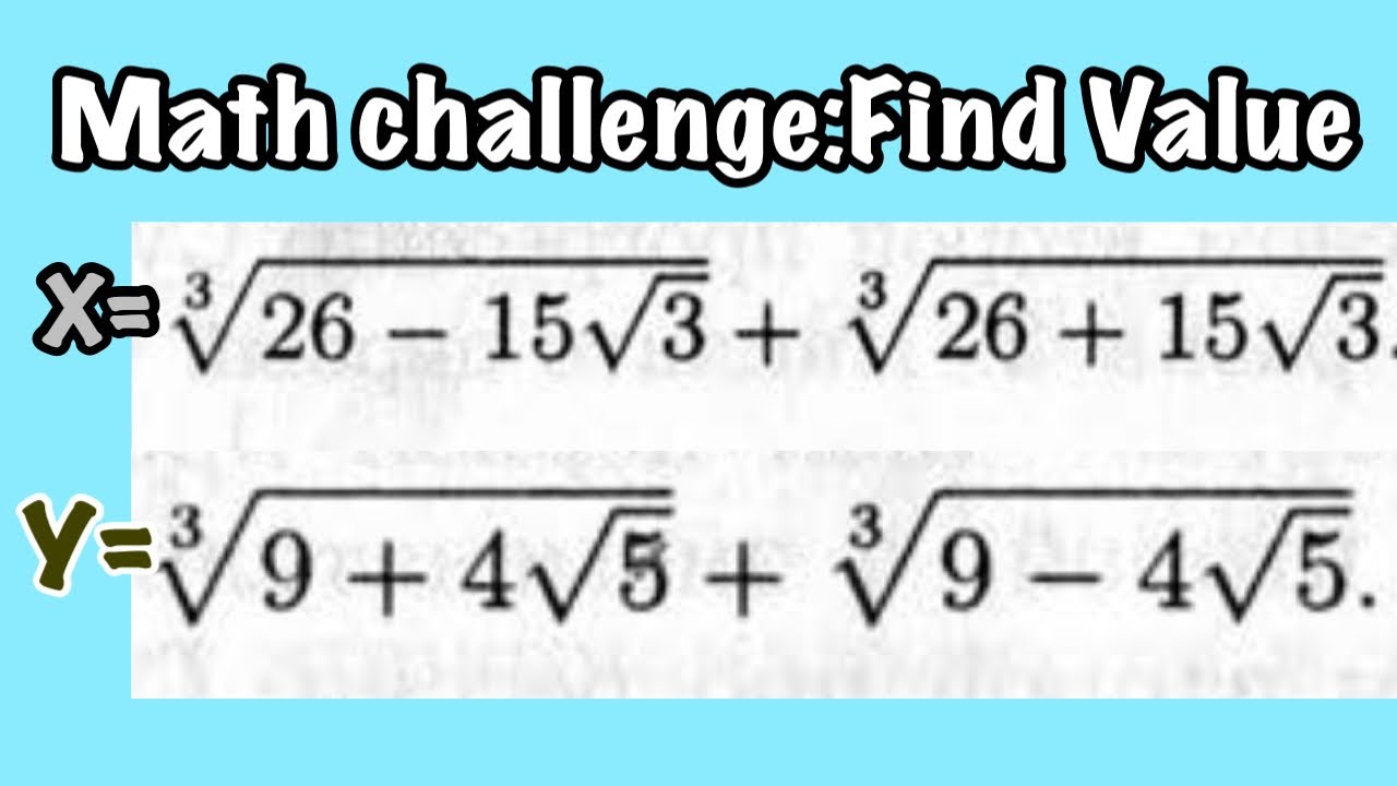 Math Russian-Nice Square Root- Cube root | Find Value Cube root -Cube Roots Problem 
