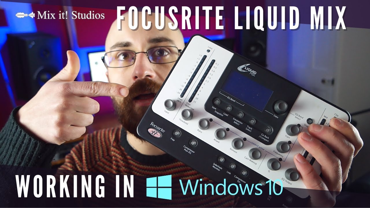 FOCUSRITE LIQUID MIX - WINDOWS 10 HOW TO - WORKING! (2021) #FOCUSRITE