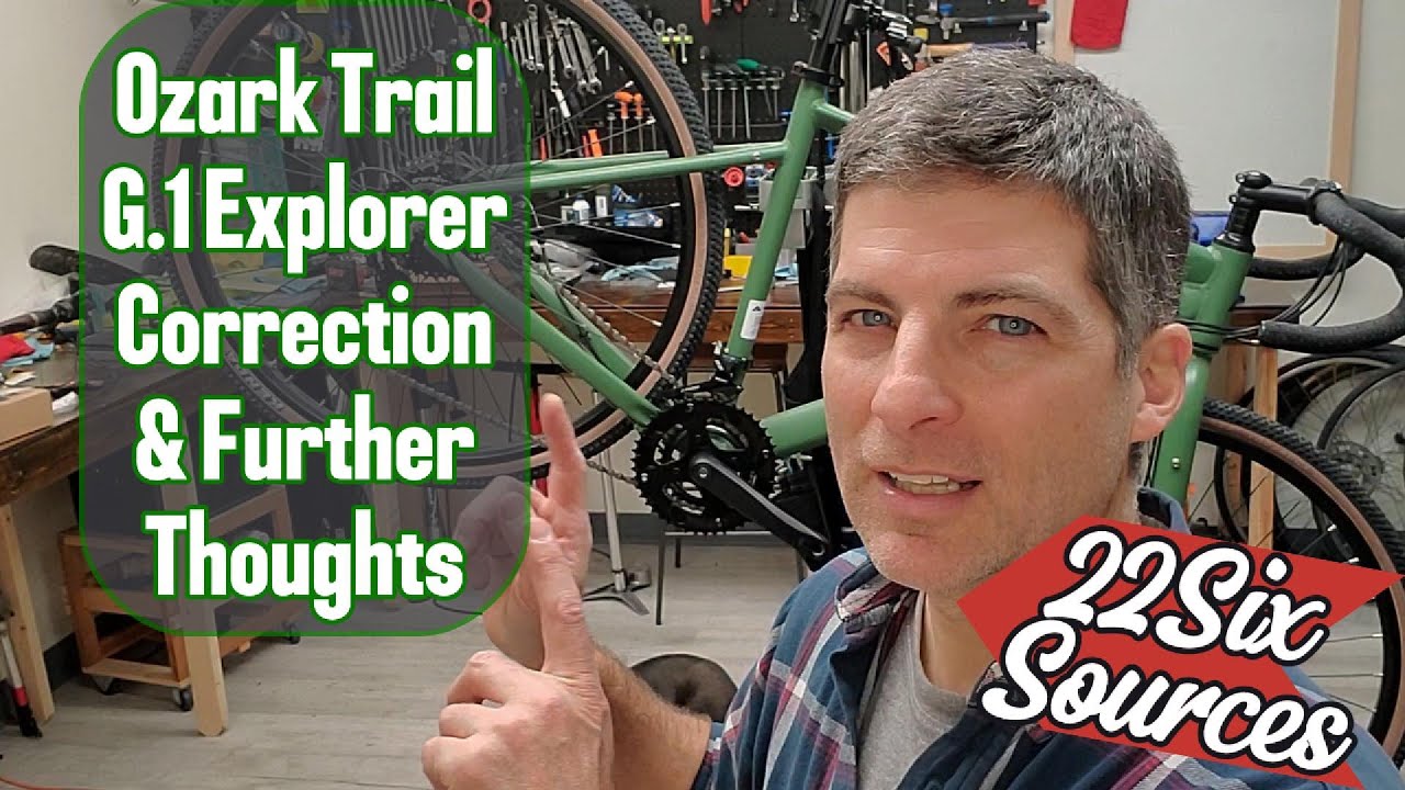Ozark Trail G.1 Explorer Correction & Further Thoughts