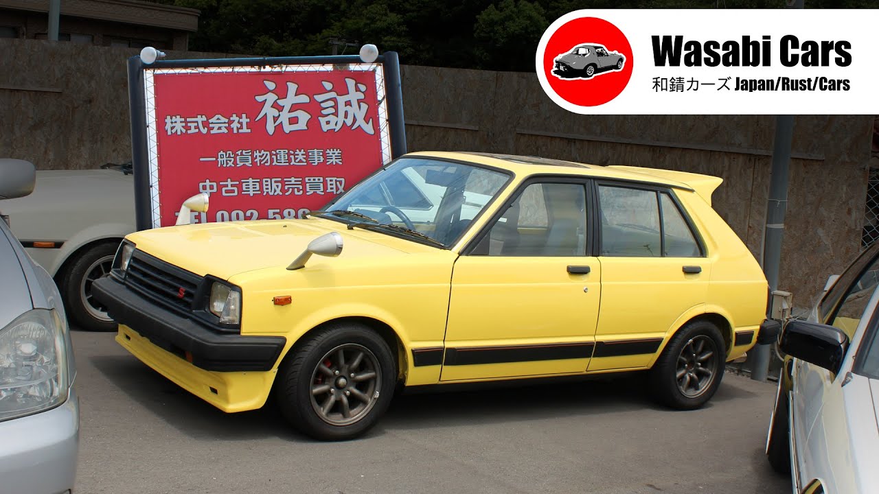 Many 80's JDMs, KP61 Starlet, Factory Sunroof, TRD & Toms Accessories