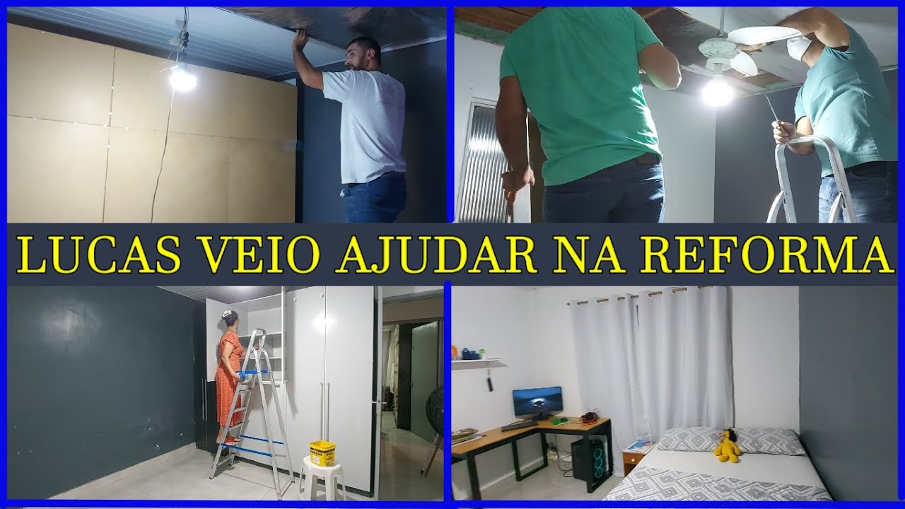 LUCAS NOS AJUDOU / COMEÇAMOS REFORMAR O QUARTO DO WESLEY
