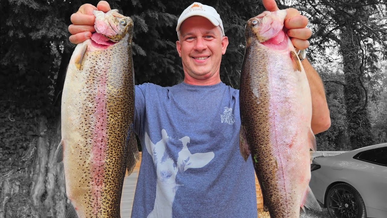 Fly Fishing UK | Big Browns and Big Rainbows | AVINGTON | @RiksFishing 