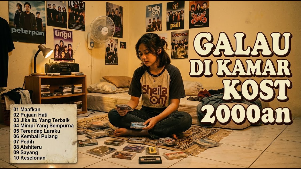 Nostalgia Cover Lagu Pop Indonesia 2000an Paling Sedih | Teman Begadang & Kerja Tugas