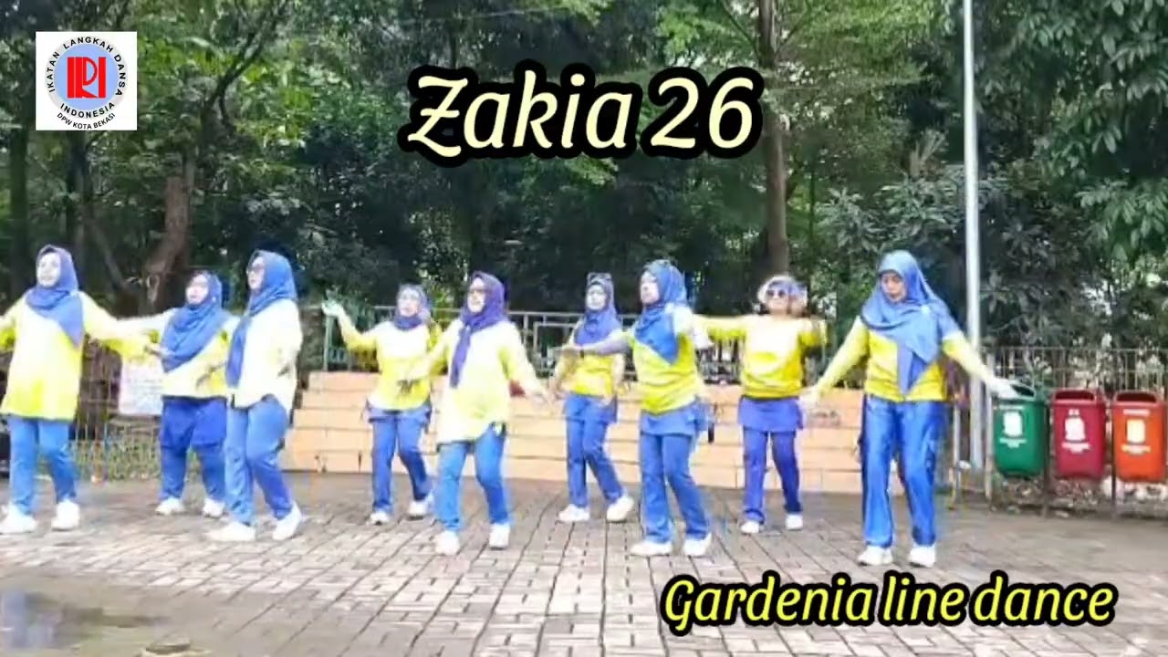 Zakia 26#linedance#Mita Goldies ( INA) Jan 26#Gardenia linedance#ILDI#kotabekasi 