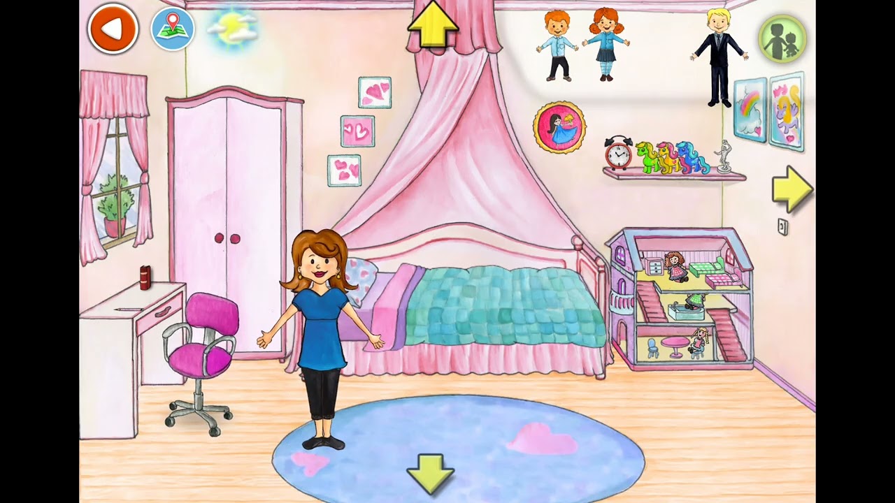 Rotina da família no my play home