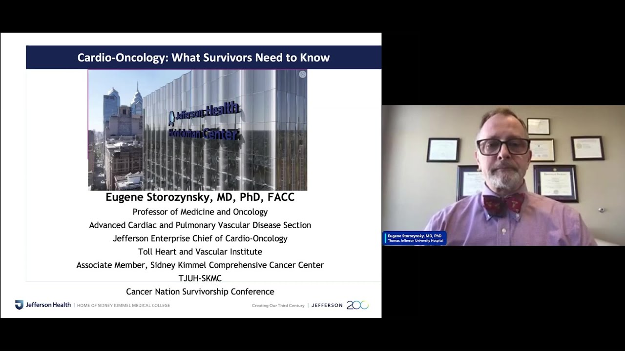 Cardio-Oncology: What Cancer Survivors Need to Know - Eugene Storozynsky, MD, PhD