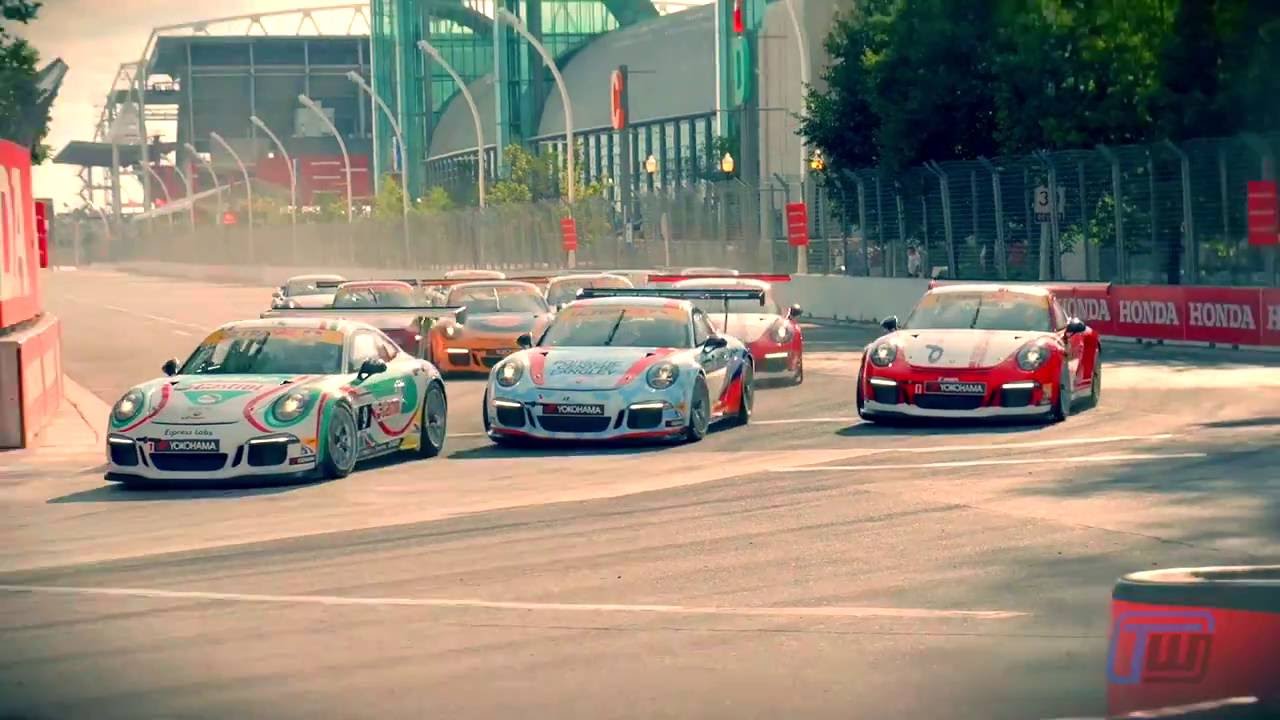 Porsche GT3 Cup Challenge at the 2016 Honda Indy Toronto