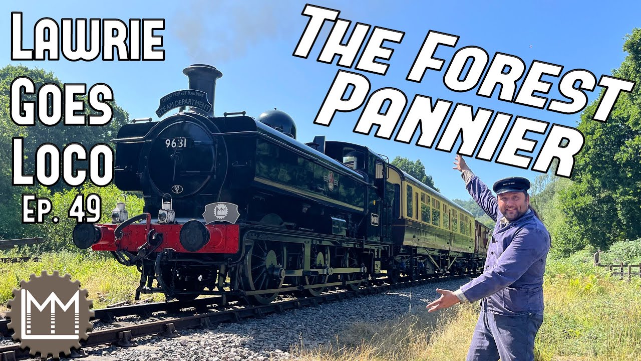 The Best Steam Engine I've Ever Driven? Western Perfection in the Forest of Dean.