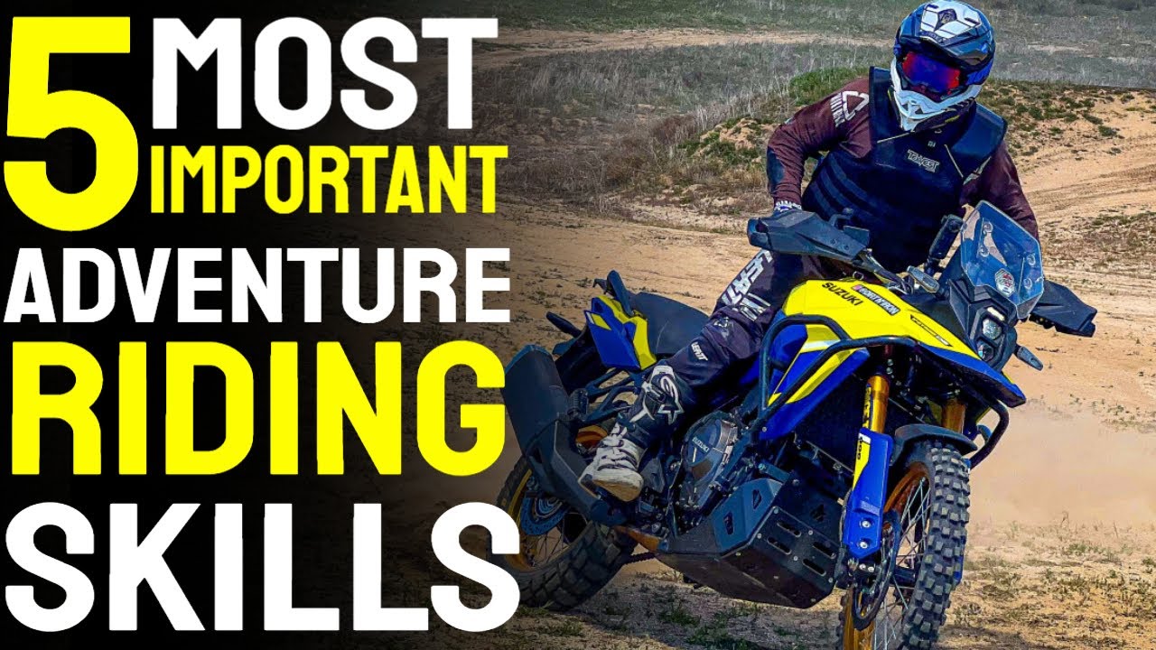 How to ride Adventure motorcycle - for beginners