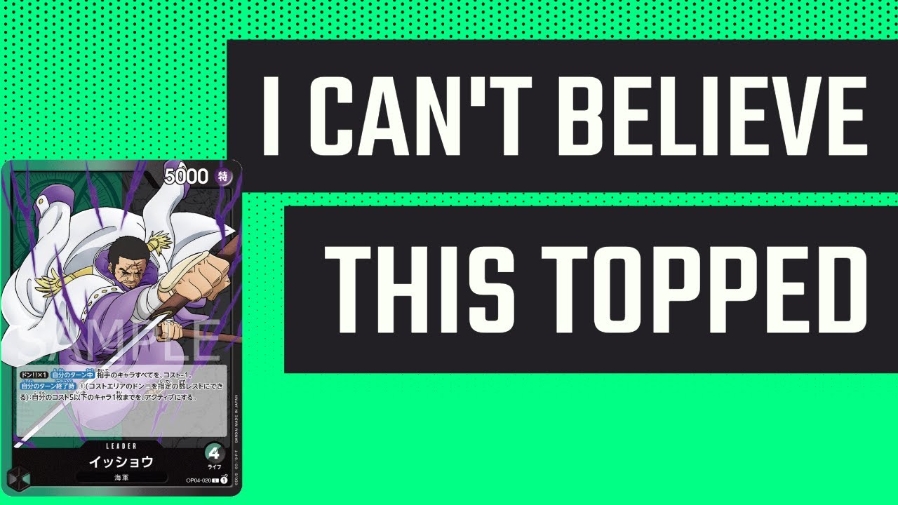 I CAN'T BELIEVE THIS DECK TOPPED