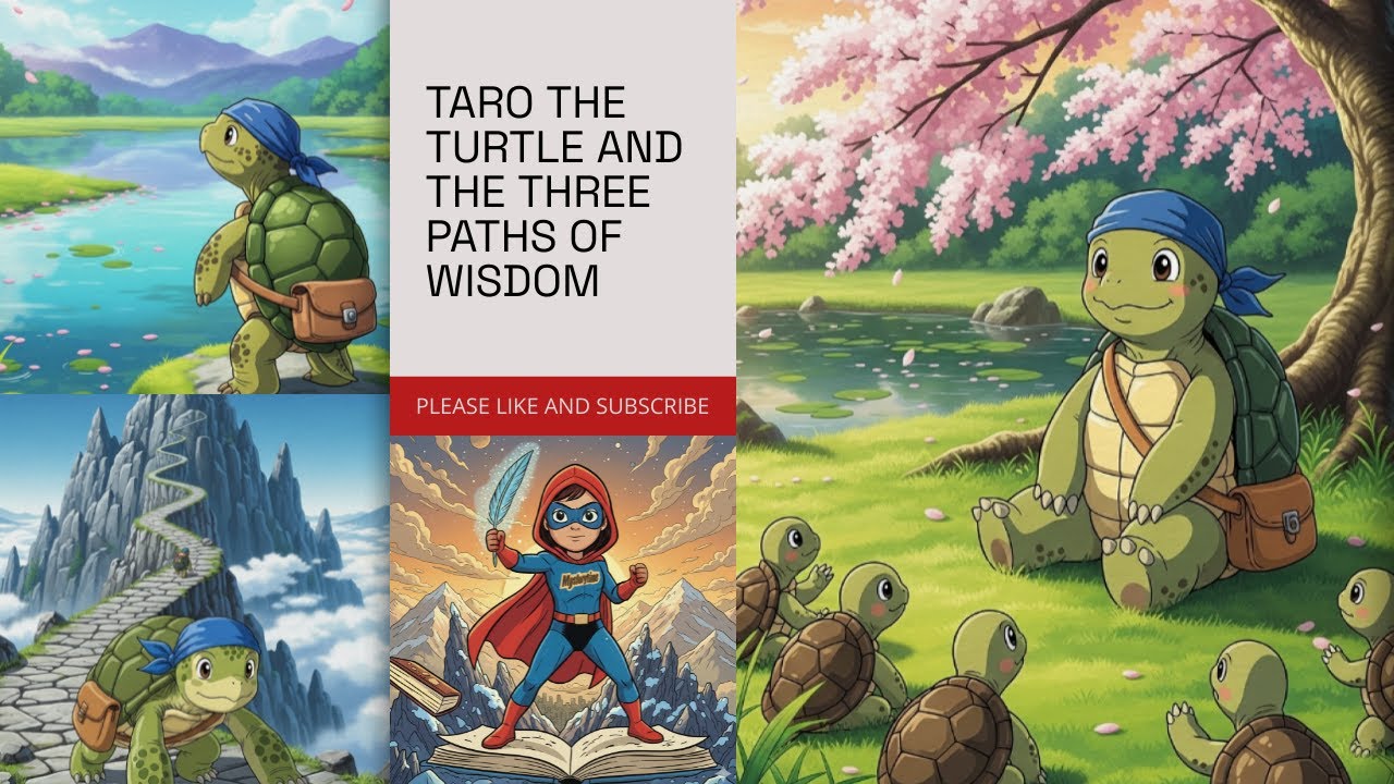 Taro the Turtle and the Three Paths of Wisdom | Read-Aloud Story for Kids