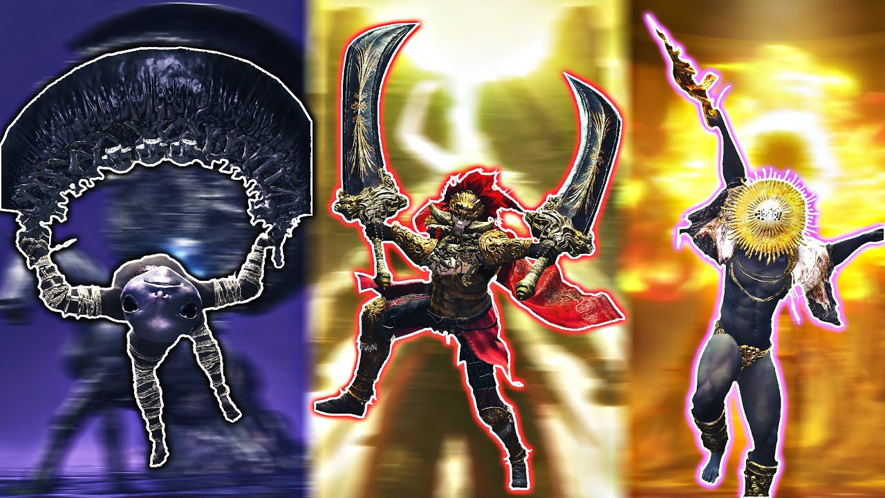 Defeating Elden Ring DLC Bosses with Their own Builds 🔥