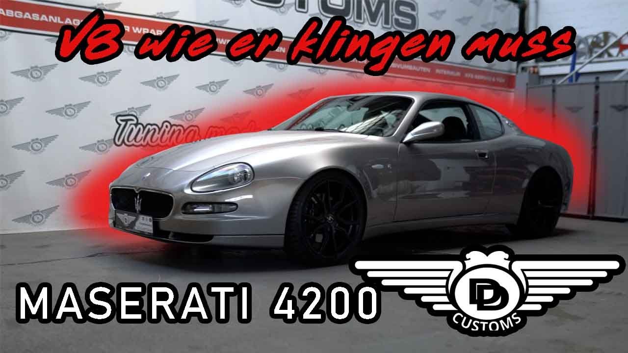 V8 WIE ER KLINGEN MUSS! Maserati 4200 GT - DD Customs