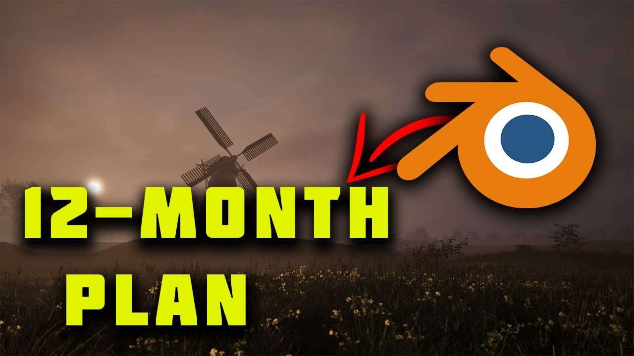 The Only 12-Month Blender Roadmap You&rsquo;ll Ever Need (Beginner to Skilled)