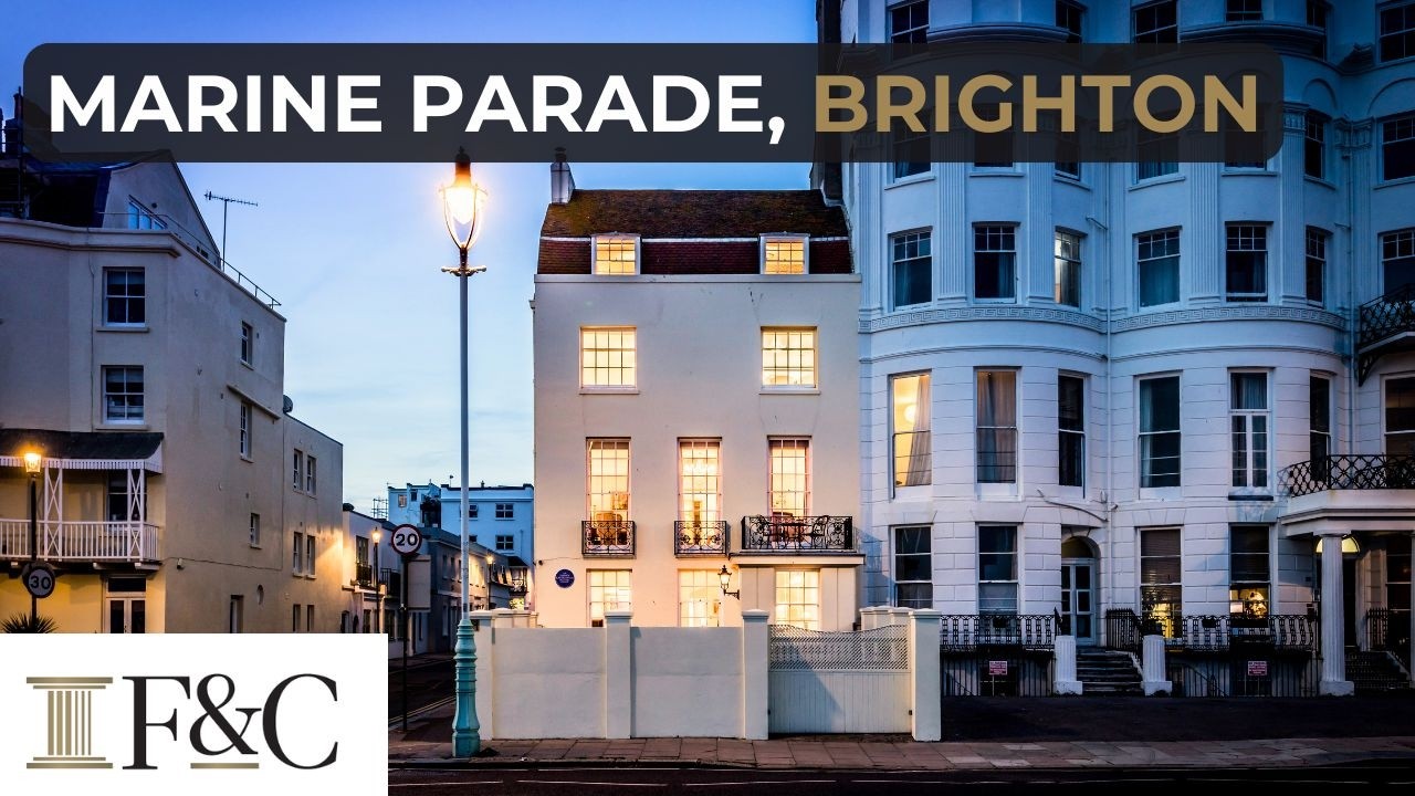 Step Inside a Historic Regency Townhouse on Brighton Seafront | Sea Views | Parking | Cinema Room