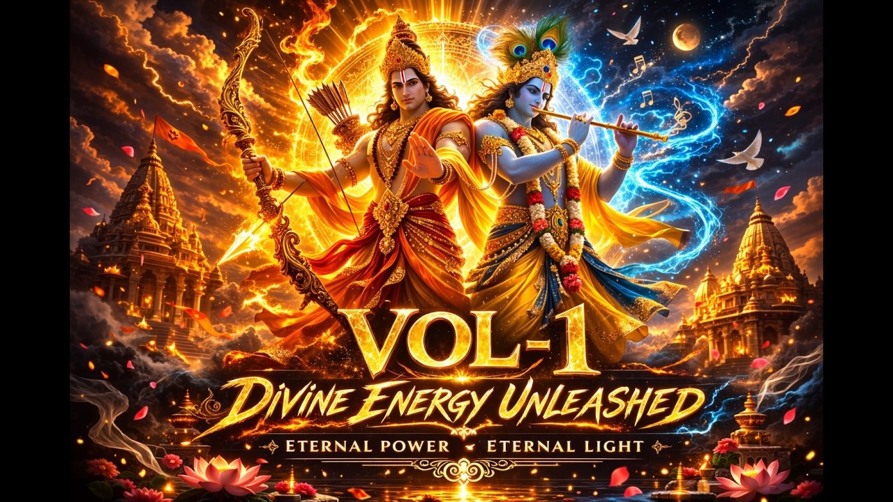 Divine Energy VOL-1 | Hare Krishna Hare Ram | Cinematic Mantra Anthem