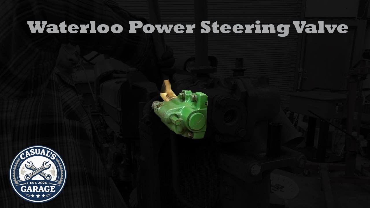 Too many valves!!!! | Reassembling the Power Steering Valve on a John Deere 2 Cylinder Tractor
