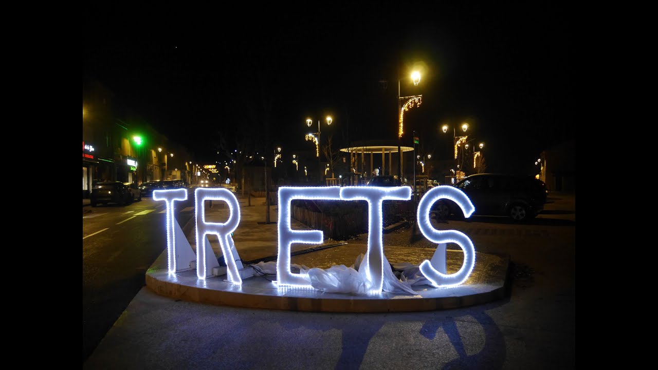 Marché de Noël et feu d'artifice de Trets 2024