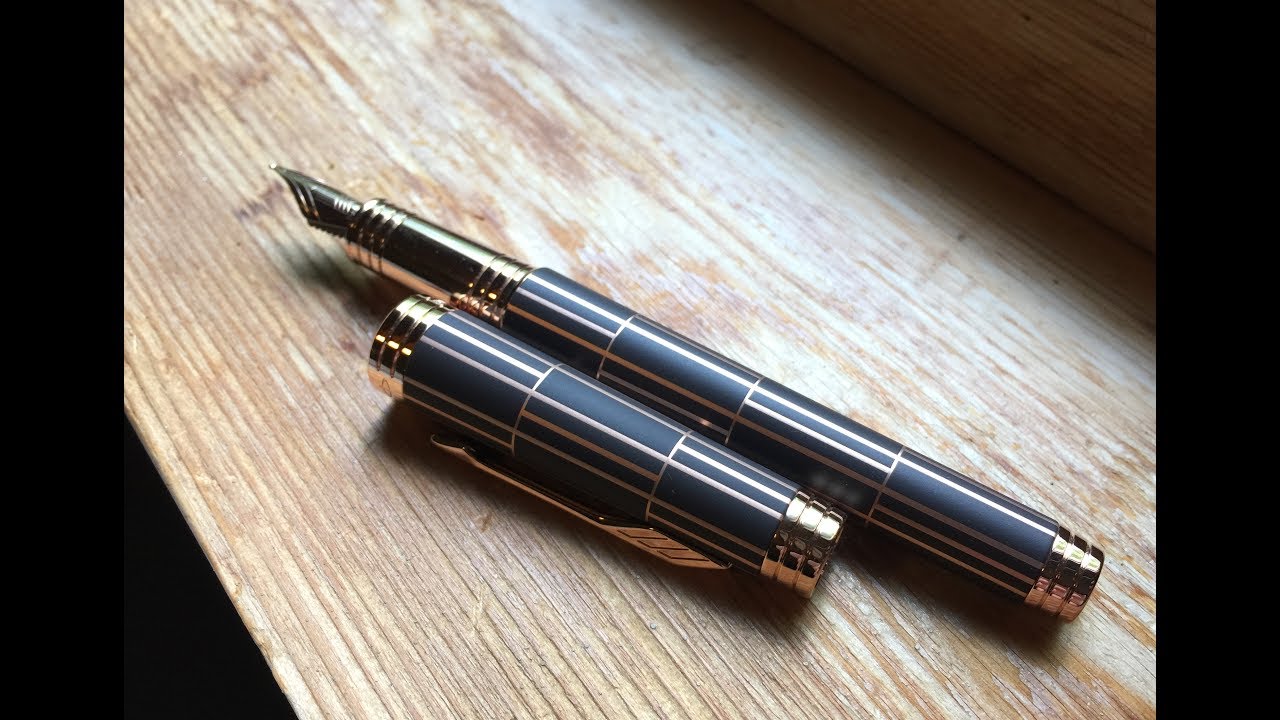 Parker Premier Luxury Brown PGT fountain pen review
