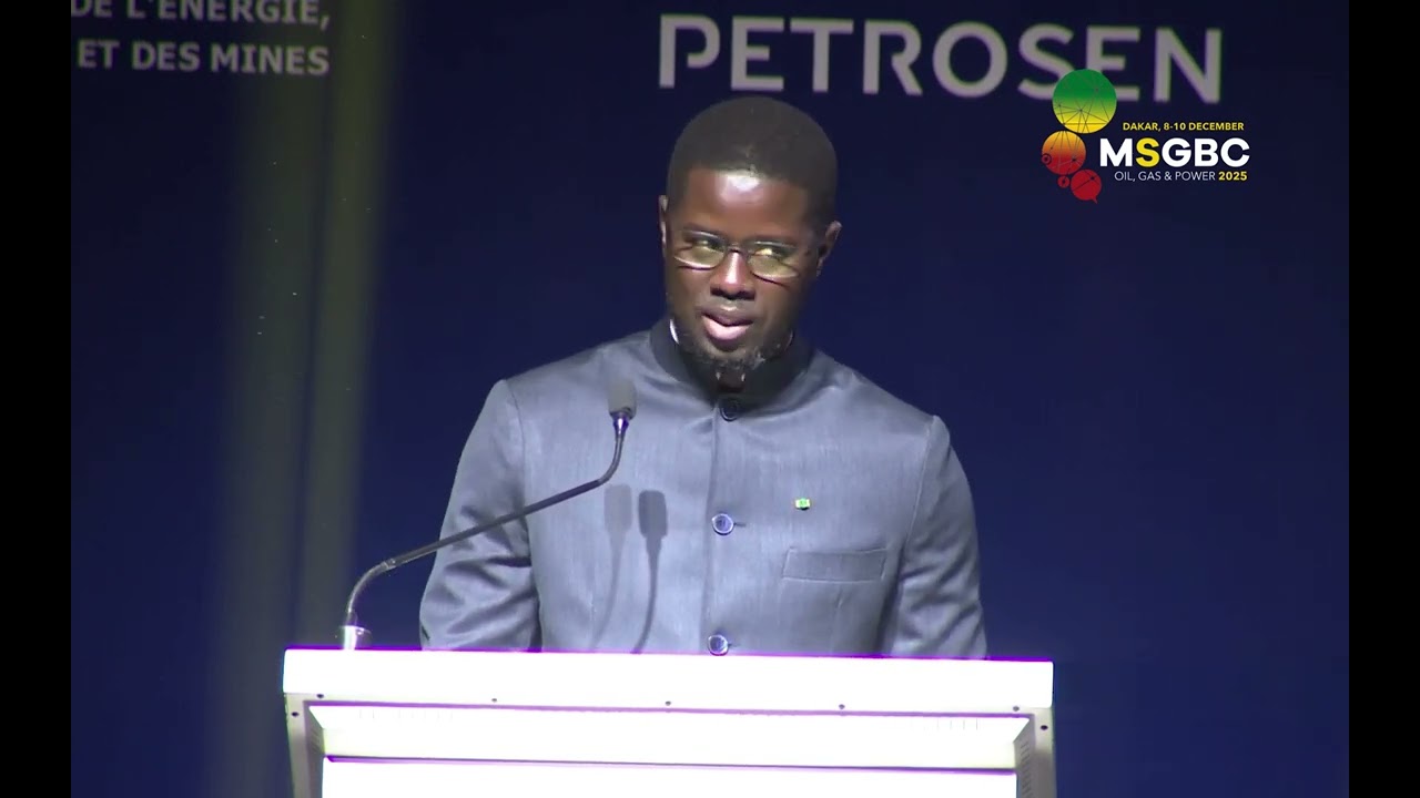 MSGBC 2025  Le président sénégalais, S.E. Bassirou Diomaye Faye