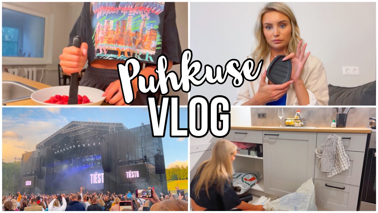 VLOG | Tiesto kontsert, põiepõletik, haul, organiseerin kööki