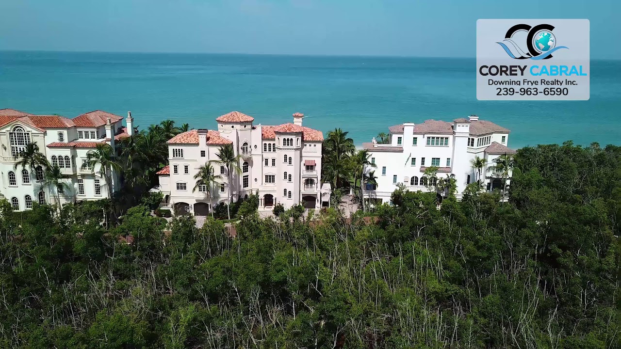 Bay Colony The Strand  Naples Florida Beachfront Mansions video