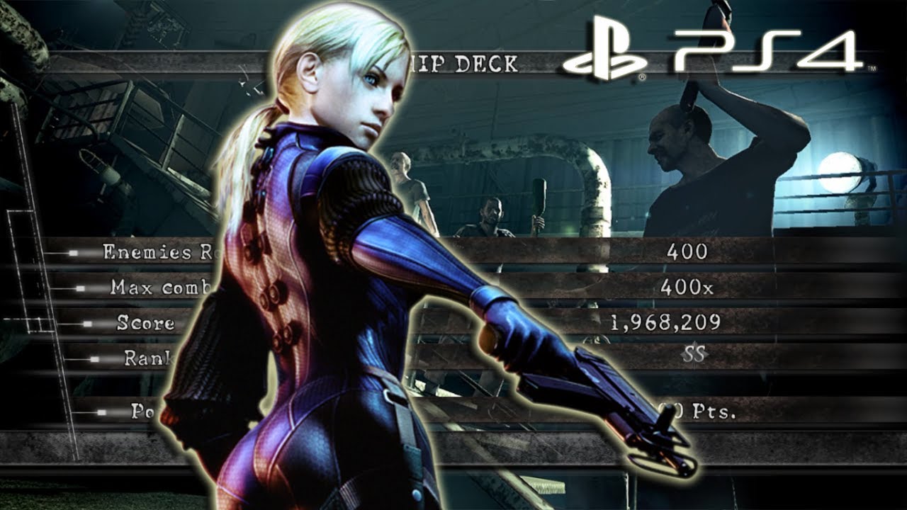 Cubierta del Barco SIN PIEDAD 1968k Jill Battlesuit | RE5 PS4 Mercenaries United