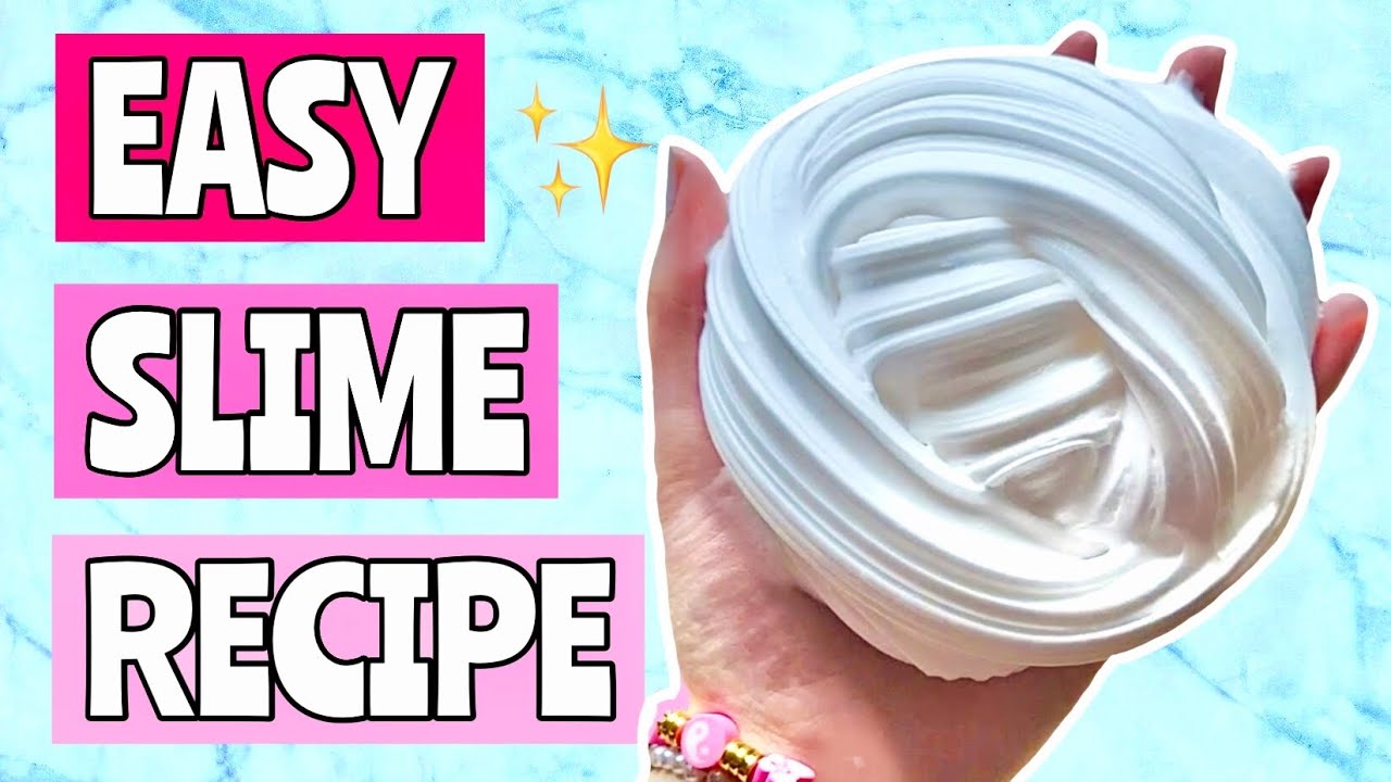 КАК СДЕЛАТЬ СЛАЙМ! 💦 *ЛЕГКИЙ УРООК СЛАЙМА* ИЗ ДОМАШНИХ ИНГРЕДИЕНТОВ! ✨ Обновлено в 2025 году