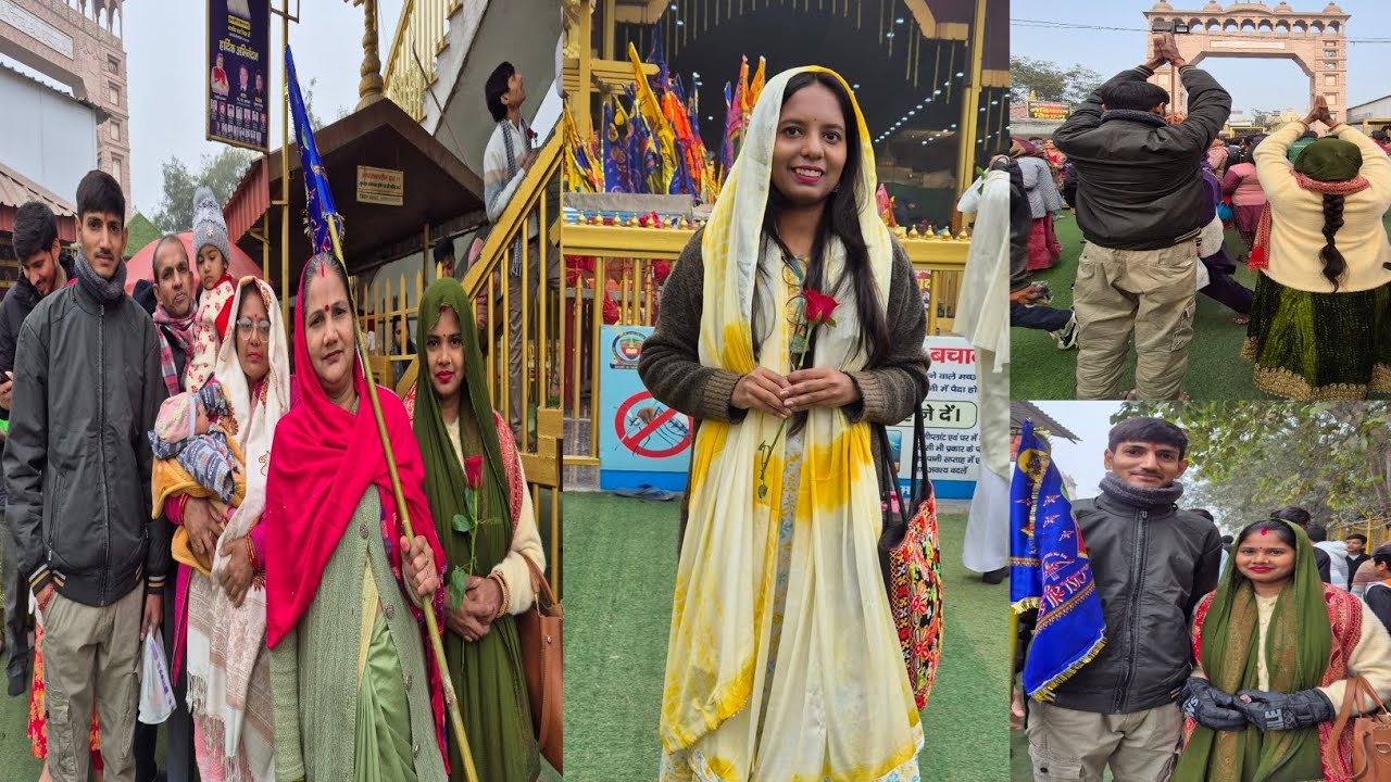 Naye saal ki Shuruat Khatu Baba ke Darshan se #khatushyam #family #newyear 