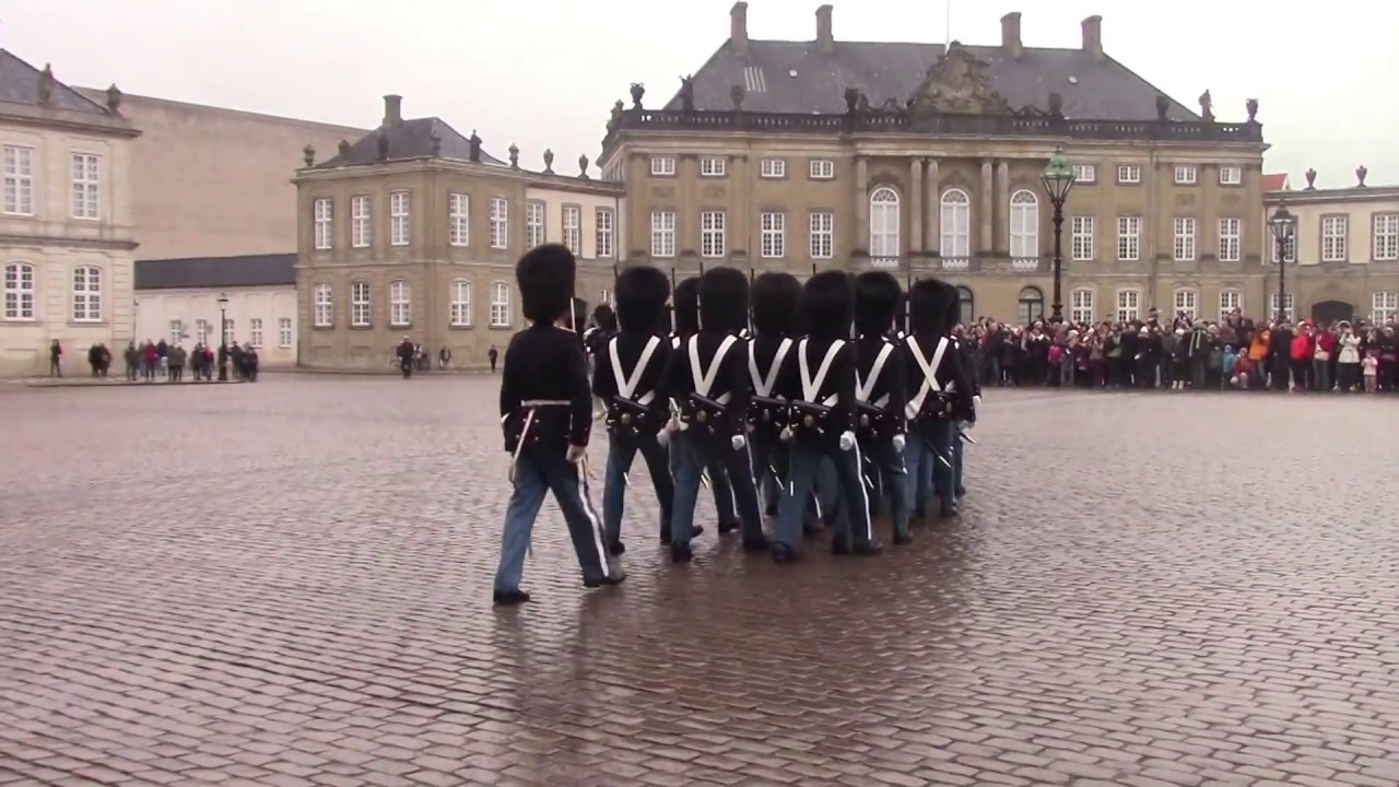 Changing of the Guard, #Amalienborg Palace, #Copenhagen. Part 1 - #changingoftheguard