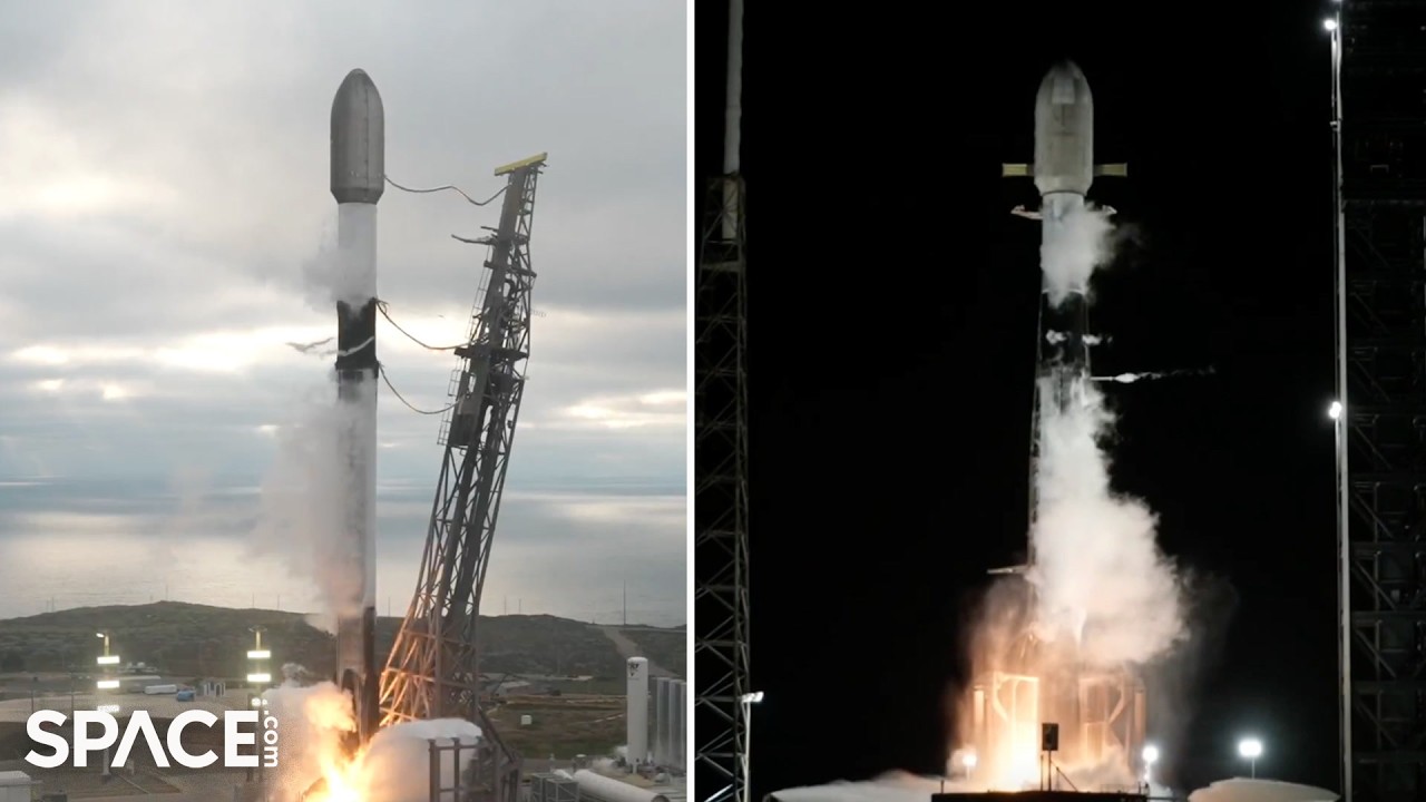 SpaceX Launches 2 Rockets 38 Minutes Apart &mdash; New Record! Sticks Landings