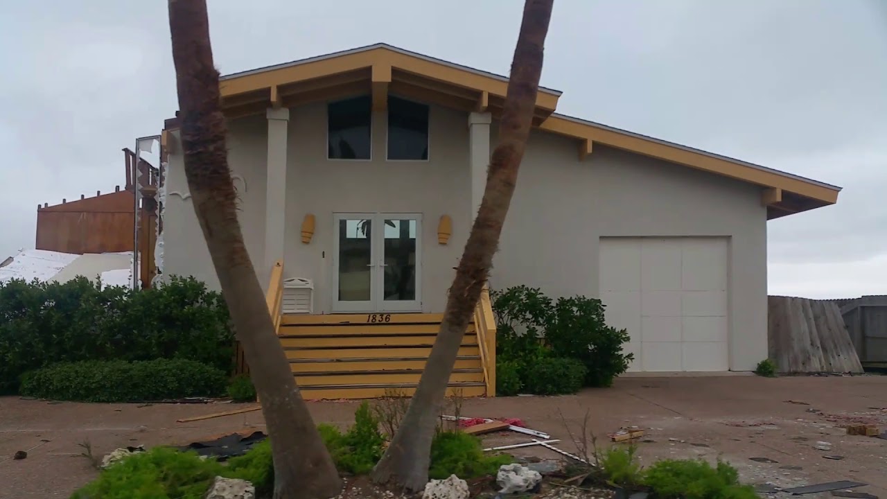 Bayshore Dr Damage Bay Side Hurricane Harvey Key Allegro