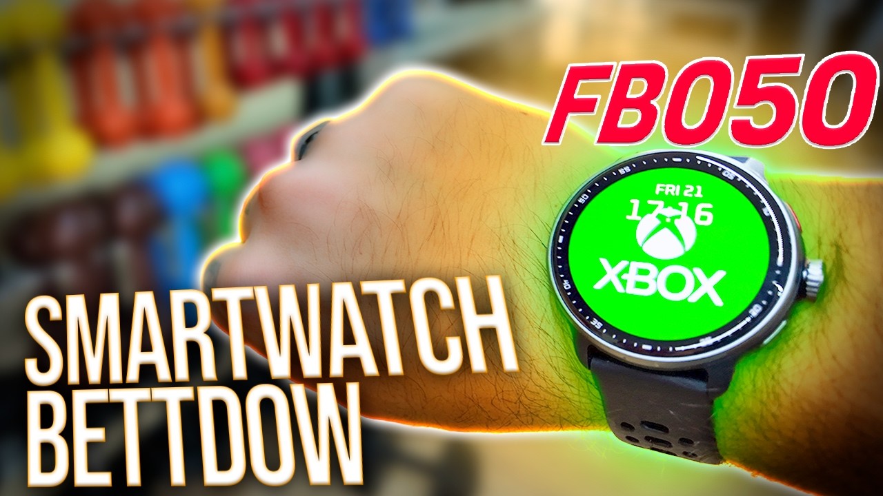 ESSE é o meu NOVO Smartwatch e EU TESTEI na ACADEMIA | Bettdow FB050