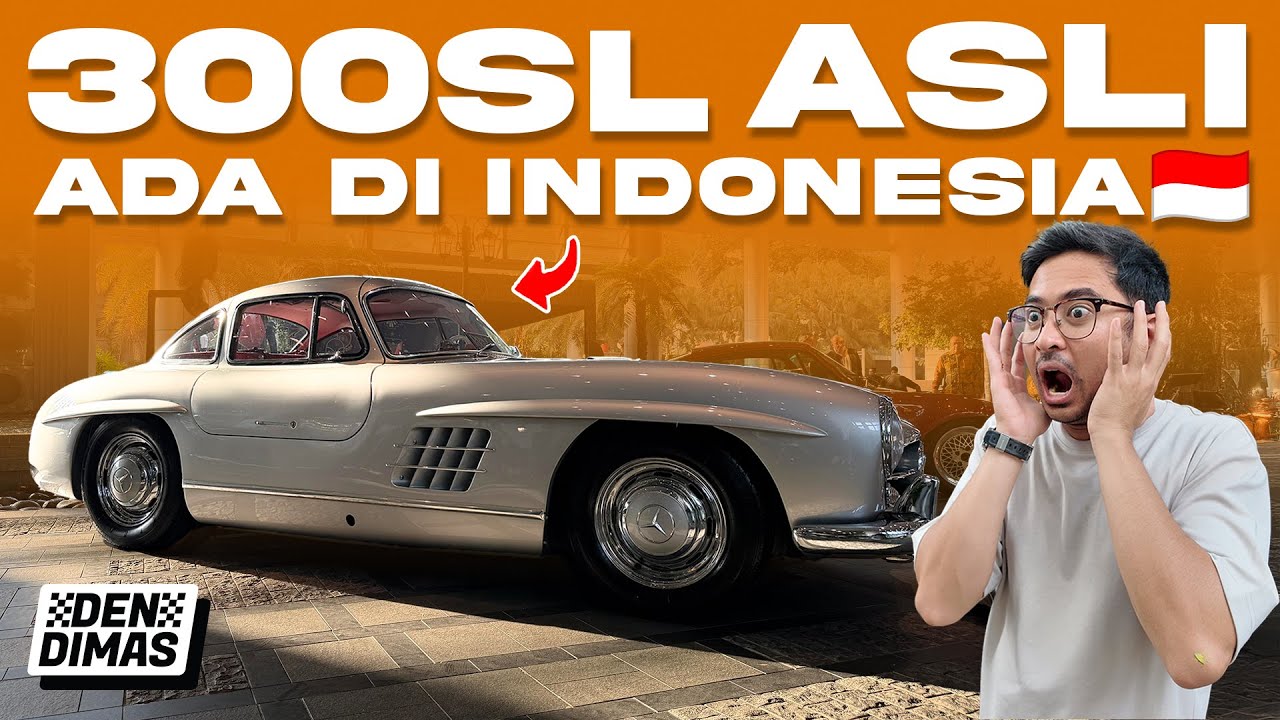 PAMERAN MOBIL TERMEWAH DI INDONESIA‼️ Ketemu 300SL Gullwing Asli, Bukan Punya Alm.Habibie 😱