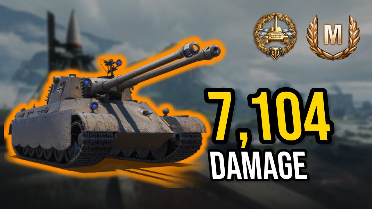 E 65 Zwilling Ace Tanker - 7,104 Damage | WoT