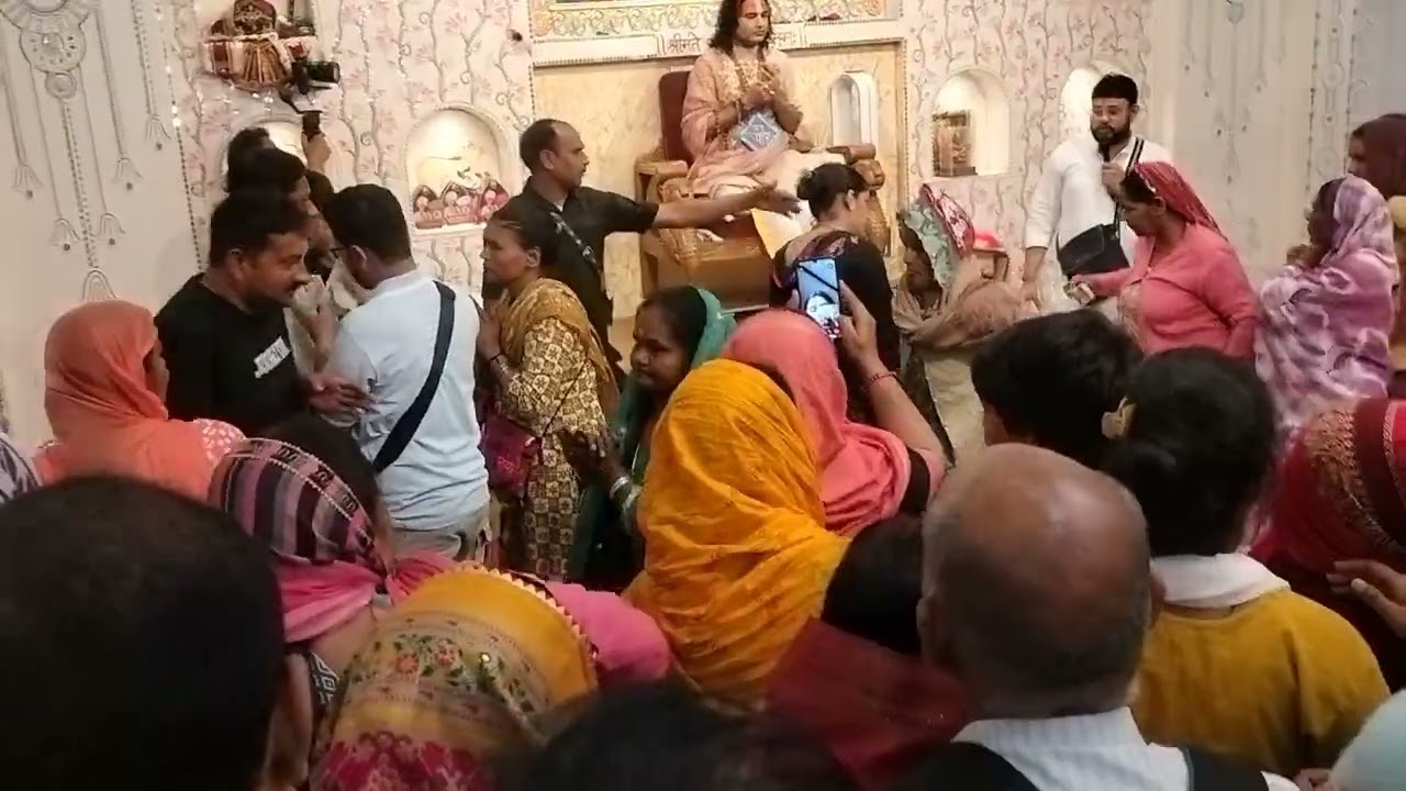 अनिरुद्धाचार्य जी महाराज की भयकर दर्शन| Aniruddhacharya ji maharaj vrindavan.