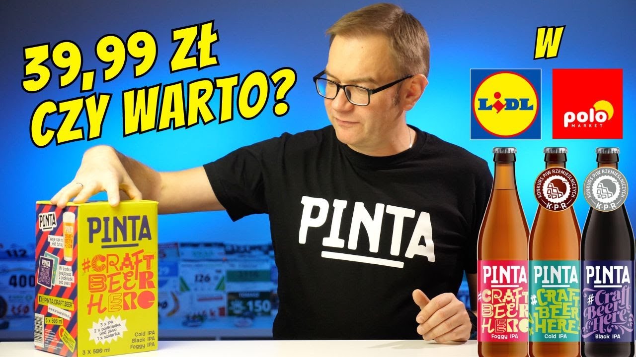 PINTA BOX: Foggy IPA, Cold IPA i Black IPA - PINTA