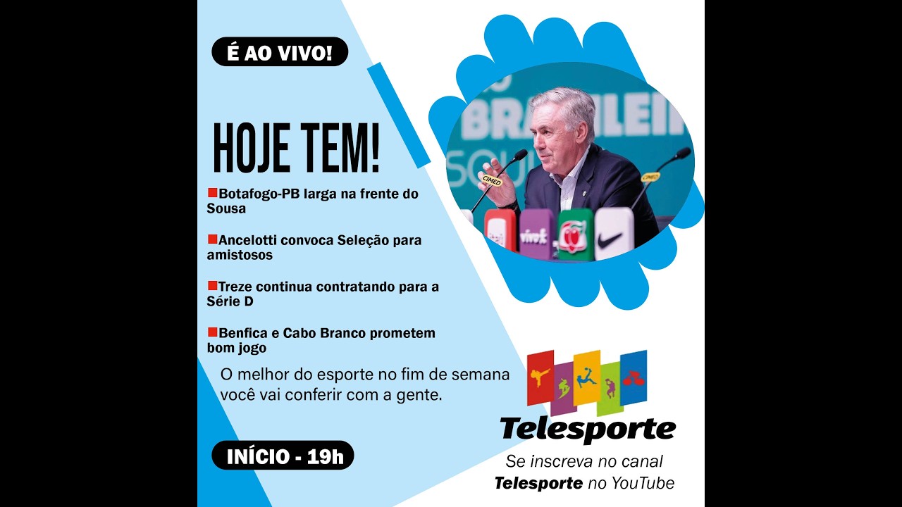 16/03/2026   -    PROGRAMA TELESPORTE