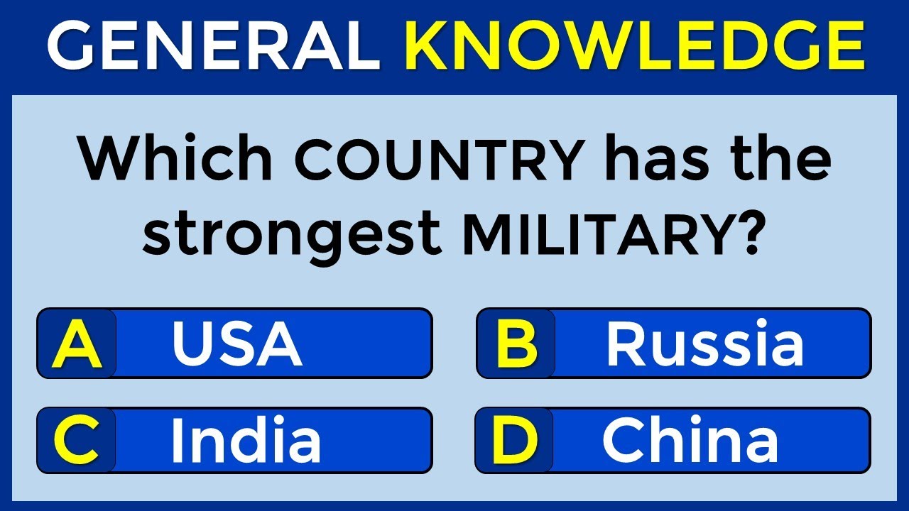 Are You Good At General Knowledge? | Take This 35-question Quiz To Find Out! #challenge 139