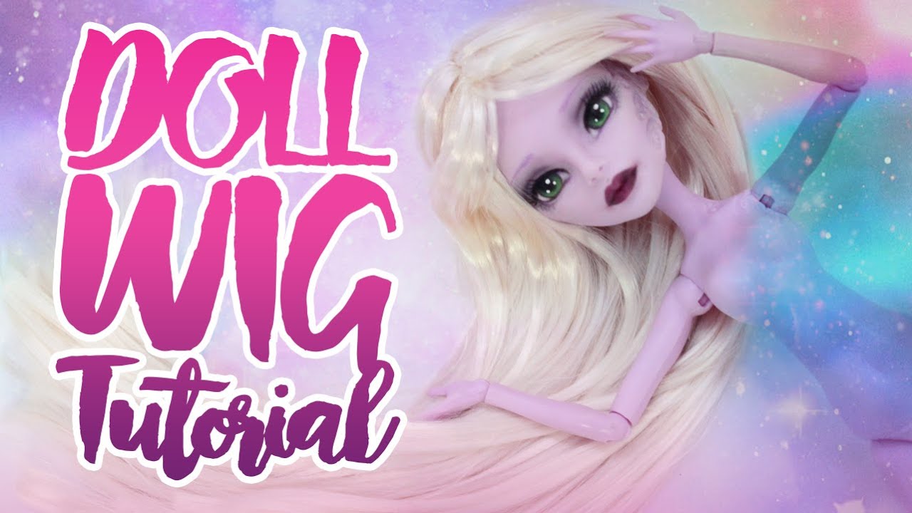☽ Moonlight Jewel ☾ Doll Wig Tutorial