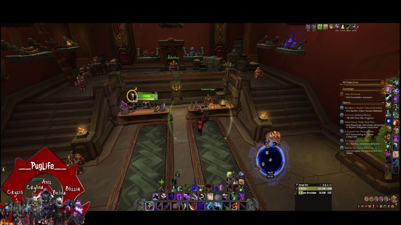 World Of WarCraft The War With in -Retail- +M/delvs Running on main & Alts__PugLife__