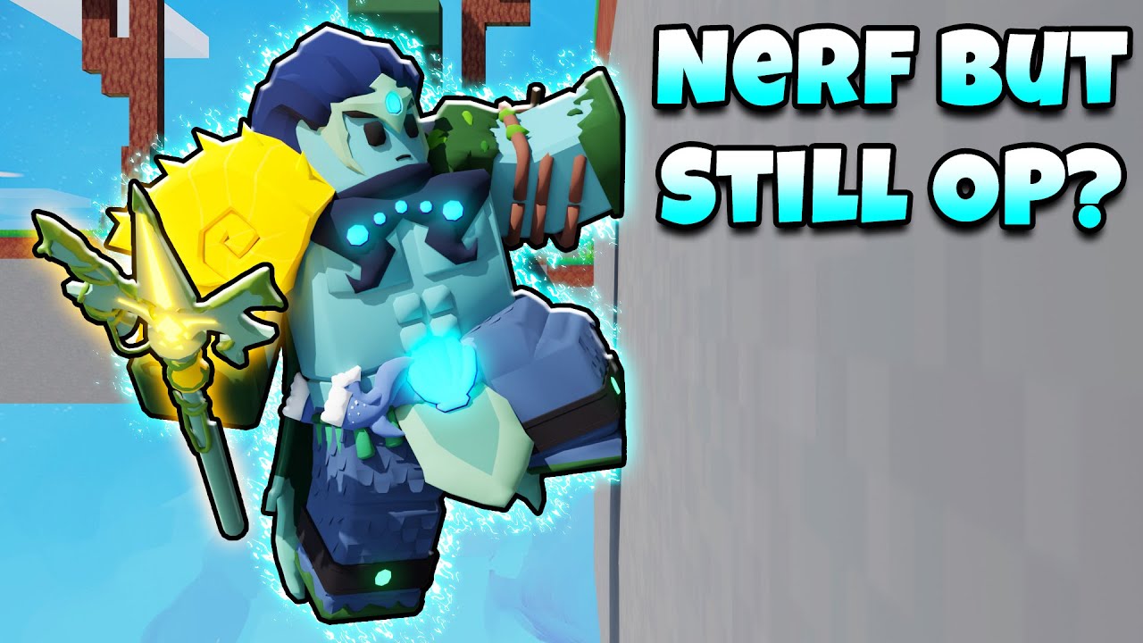 Triton Kit After Nerf Is Still Good? (Roblox Bedwars)