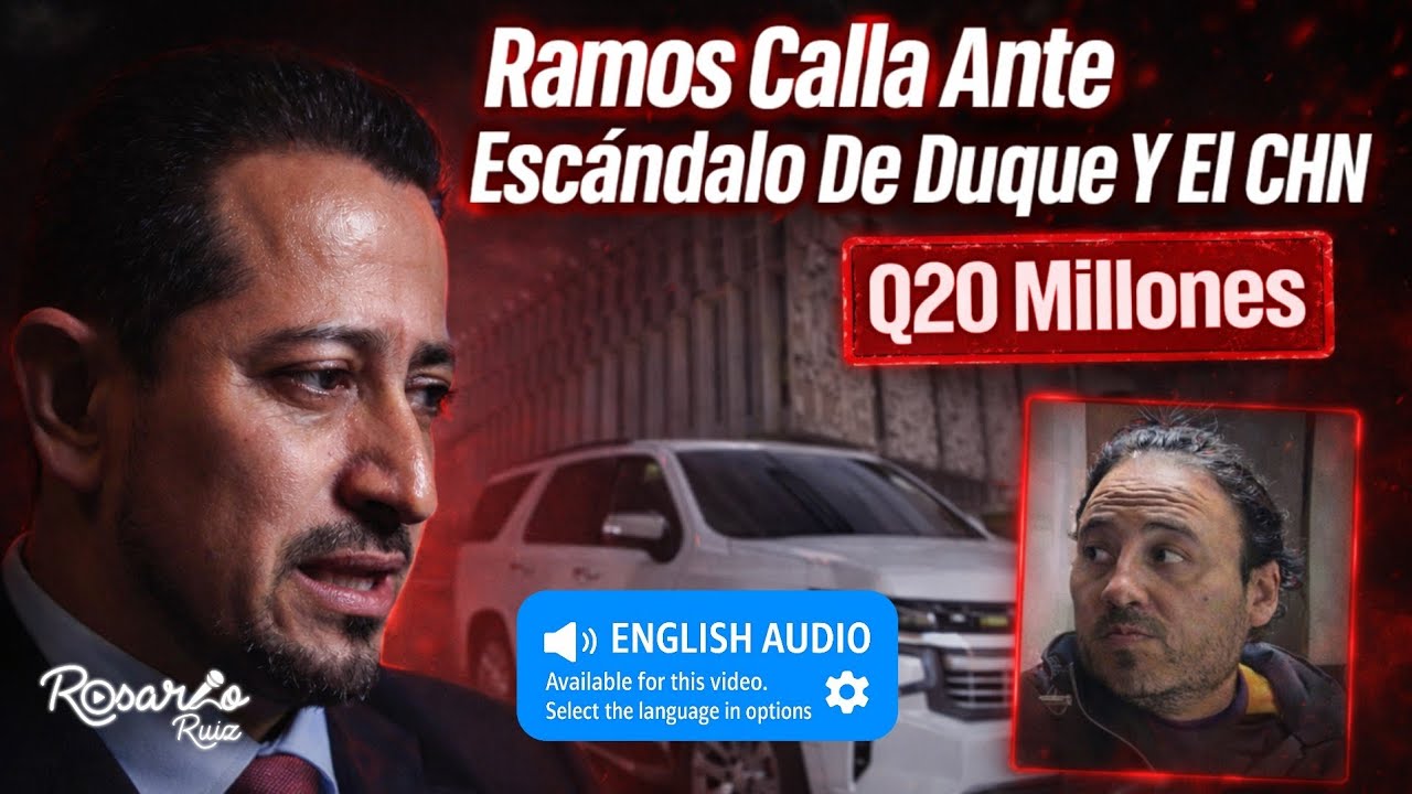 Nery Ramos evade responder sobre su relación con Pedro Duque implicado en desfalco millonario al CHN