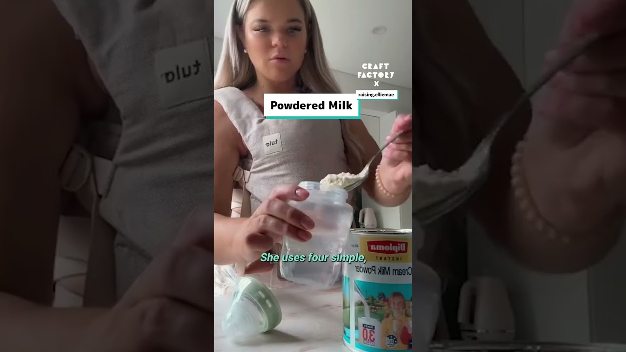 I make fake, baby formula for my reborn doll 🍼👶