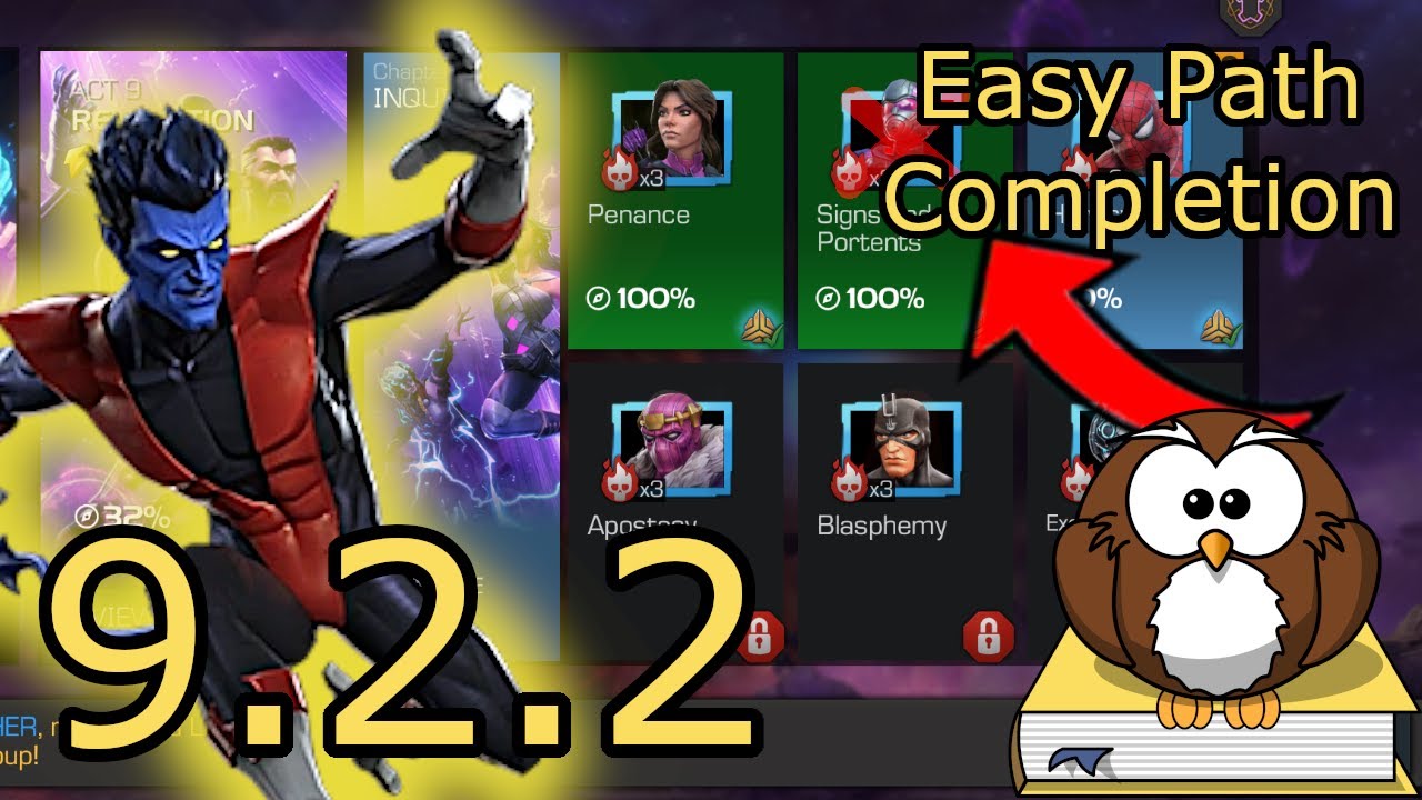 EVERYTHING you need to know to defeat 9.2.2 Signs and Portents - 2025 - MCOC
