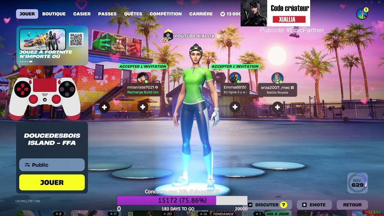 ( GAMES ABOS ) ON RUSH LES TOP 1 SUR FORTNITE EN BATTLE ROYALE BUILD / NO BUILD !!! 🏆❤️